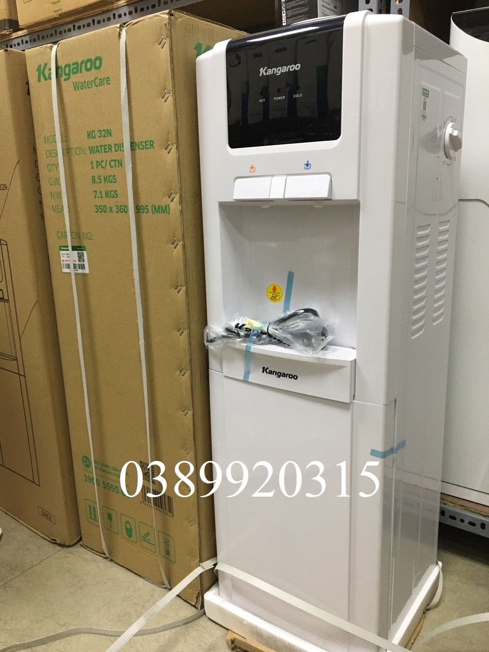 Cây nước nóng lạnh Kangaroo - KG32N