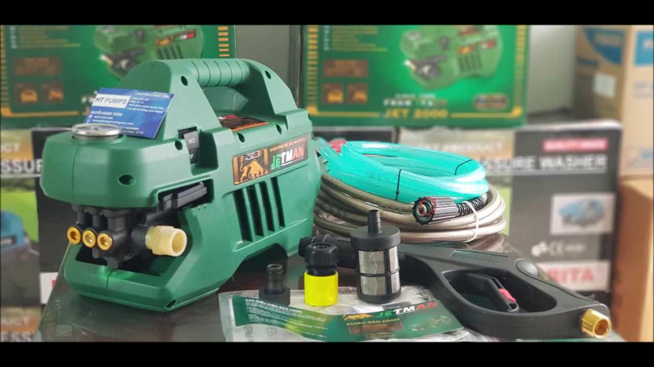 Máy Rửa Xe 2300W Jetman JM2300