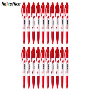 Bút Bi Flexoffice FO-023, combo 10 hộp