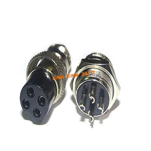ĐẦU JACK TAY HÀN 4P (JACK GX16-4P)