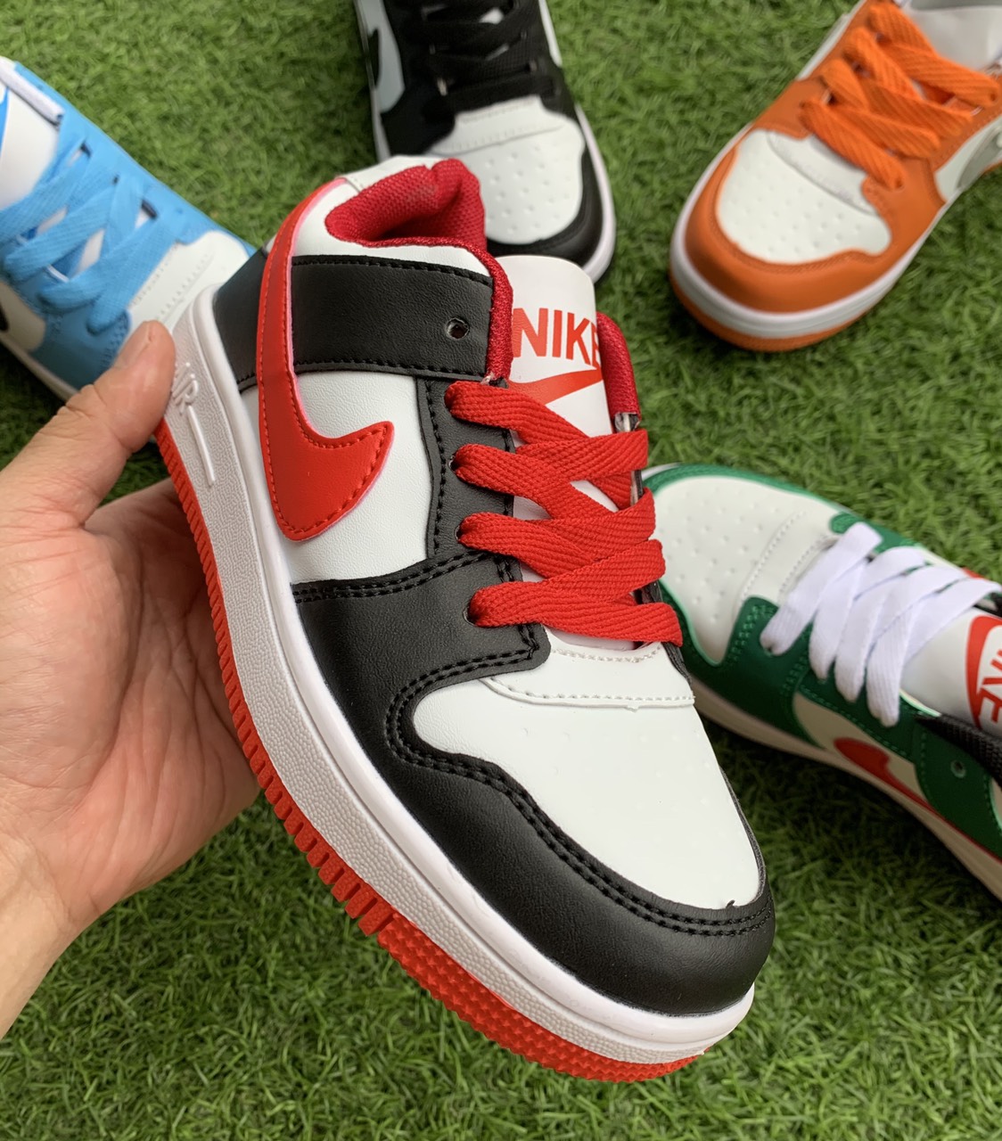 Giày Sneaker Bé Trai Bé Gái AIR FORCE Size 32-37 ( Ảnh Thật)