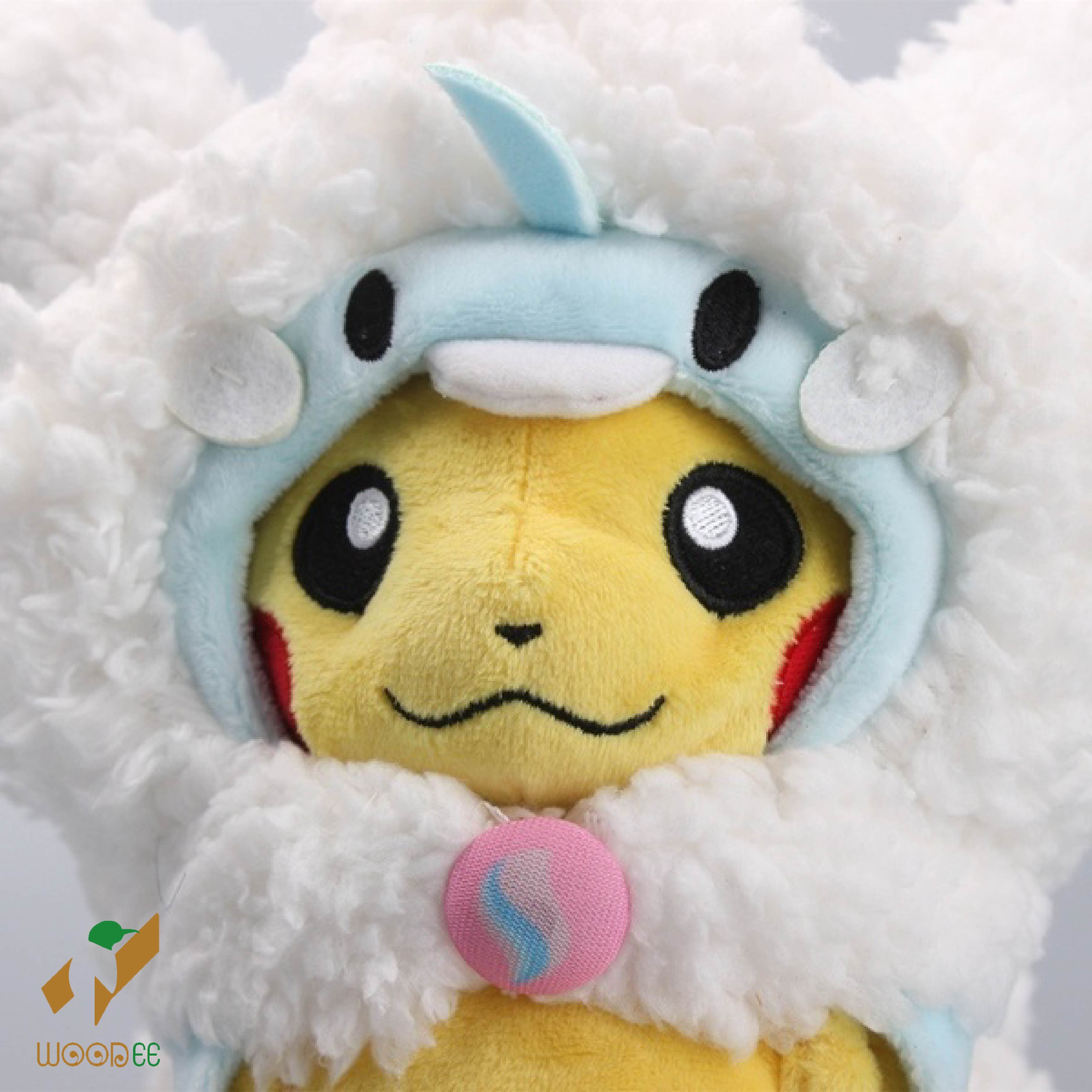 (Hàng Nhật)Gấu bông pokemon Pikachu Cosplay Mega Altaria 25cm