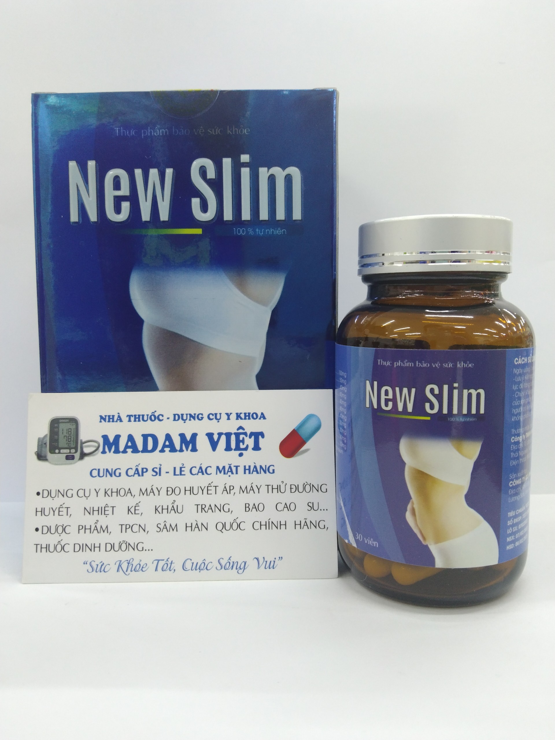 Viên uống giảm cân New Slim ( 30 viên )