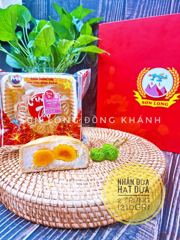 [ANVATVUMAP NHÀ LÀM 100%] Nhân Dừa Hạt Dưa 2 Trứng (210gr)