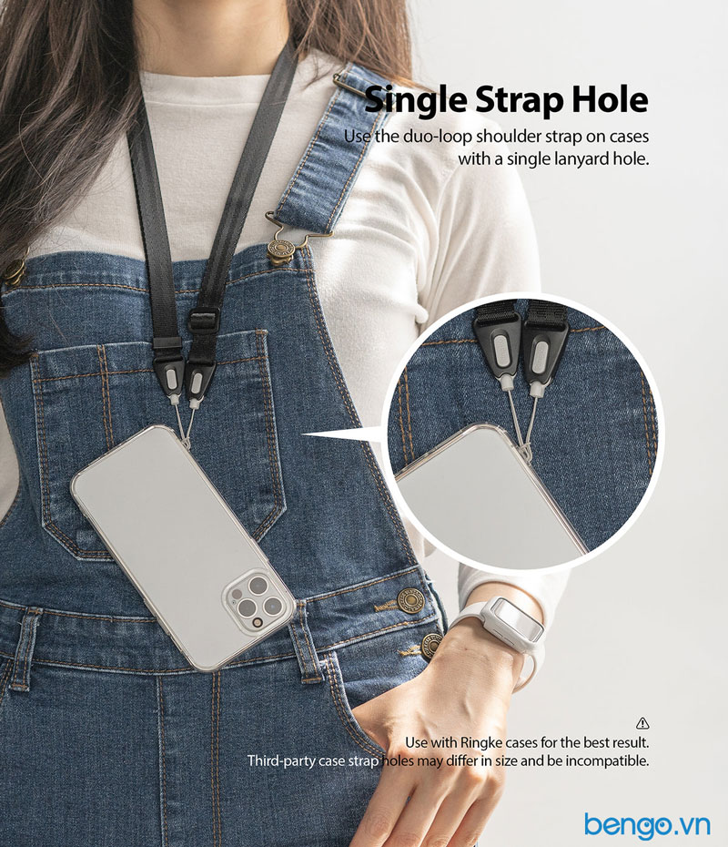 Dây đeo vai điện thoại/Máy ảnh Ringke Shoulder Strap