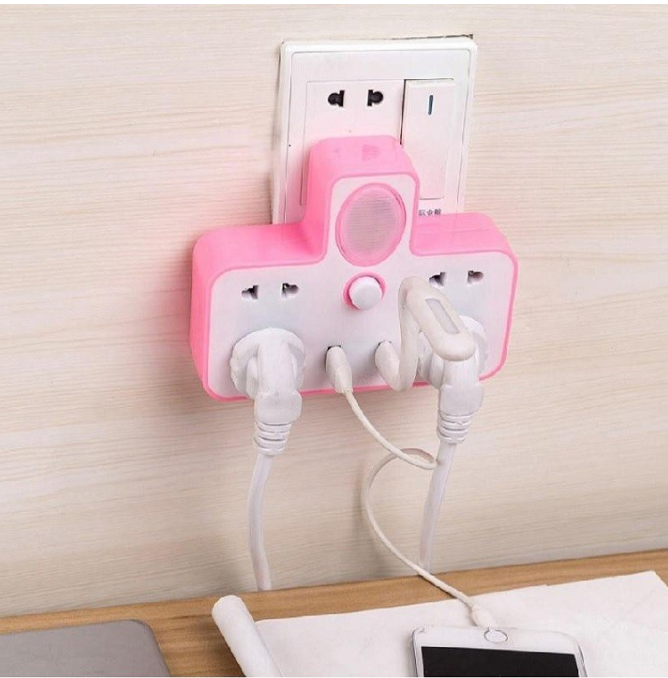 [HCM]Ổ Điện Đa Năng Có Đèn Ngủ Kiêm 2 Cổng USB