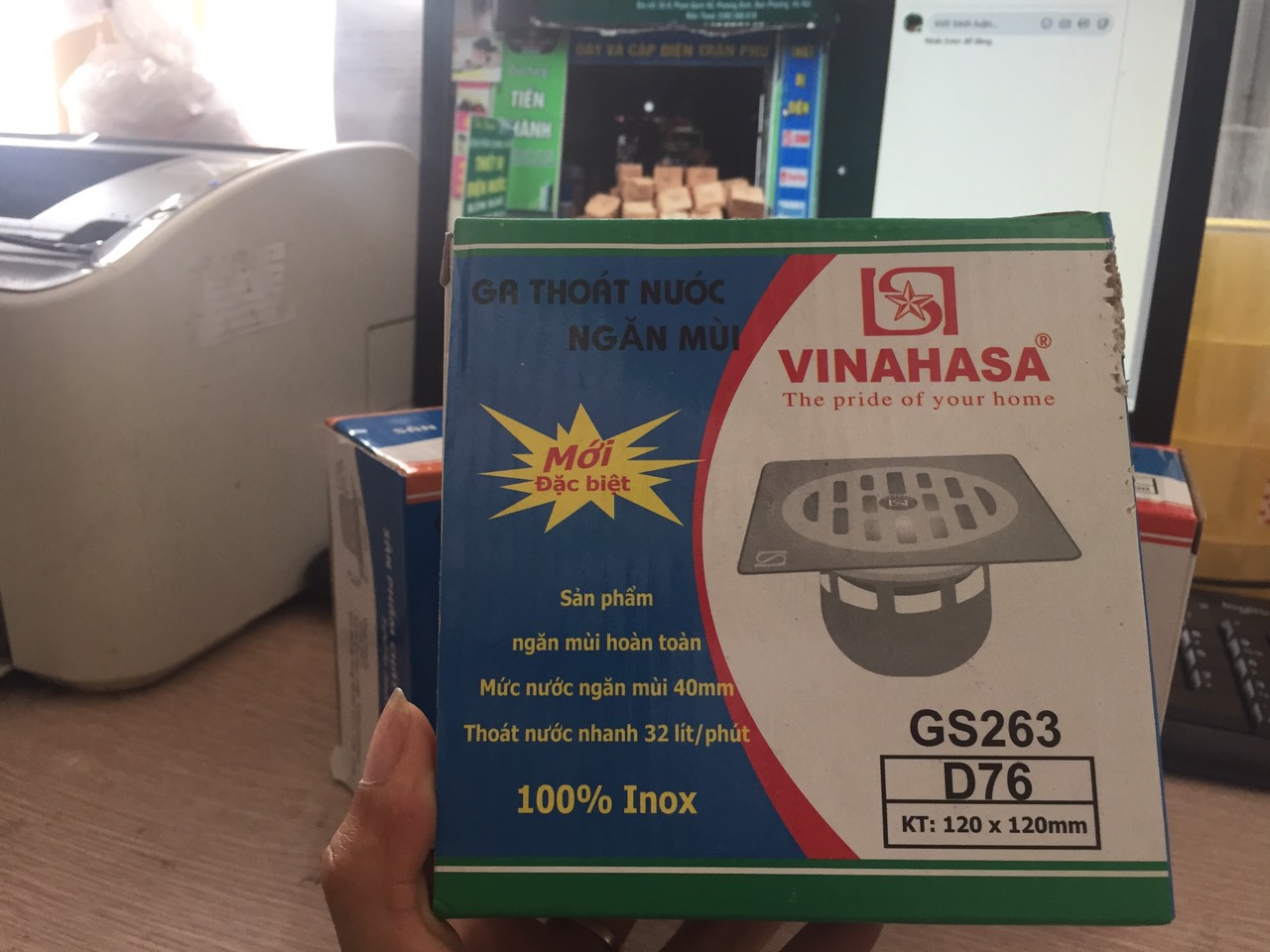GA THOÁT NƯỚC NGĂN MÙI/THOÁT SÀN 100% INOX