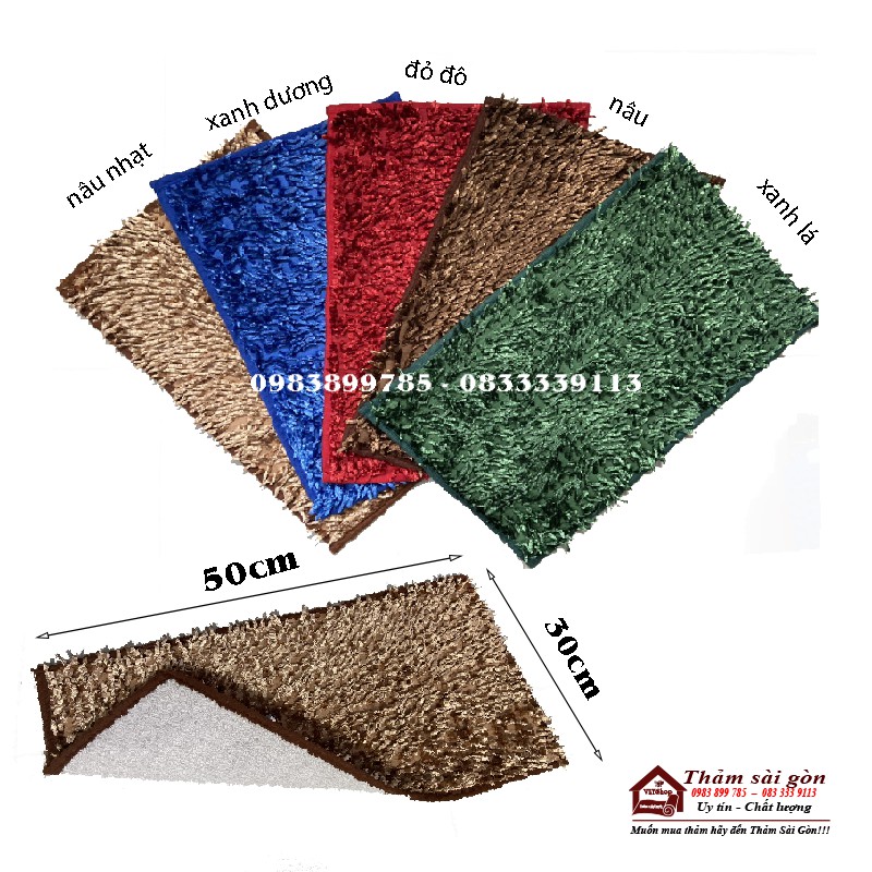 Thảm san hô đinh bóng siêu thấm chống trơn trượt