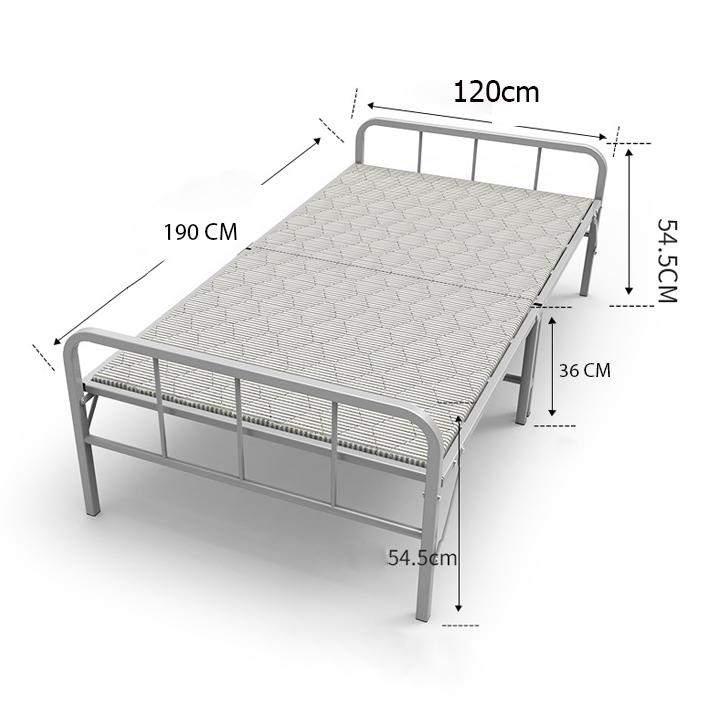 Giường gấp gọn cỡ lớn gia đình 120x190cm