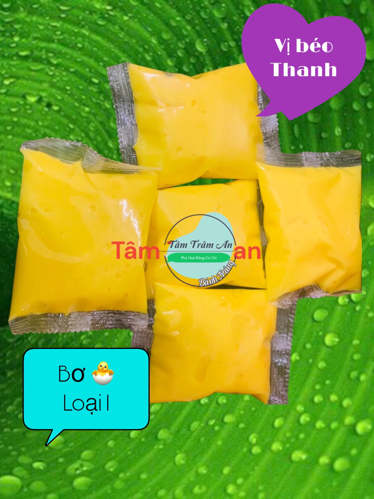 Bơ Trứng Gà 100g/500g loại 1