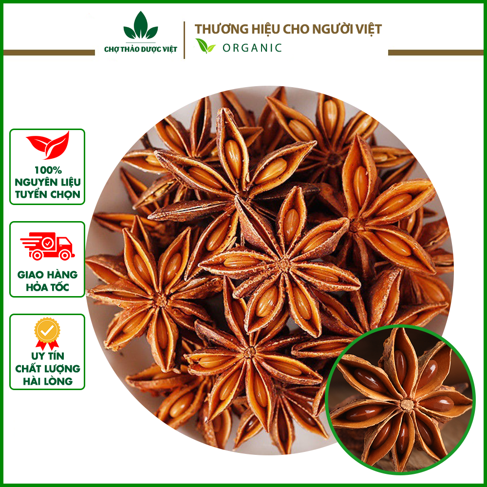 500g hoa hồi - chợ thảo dược việt