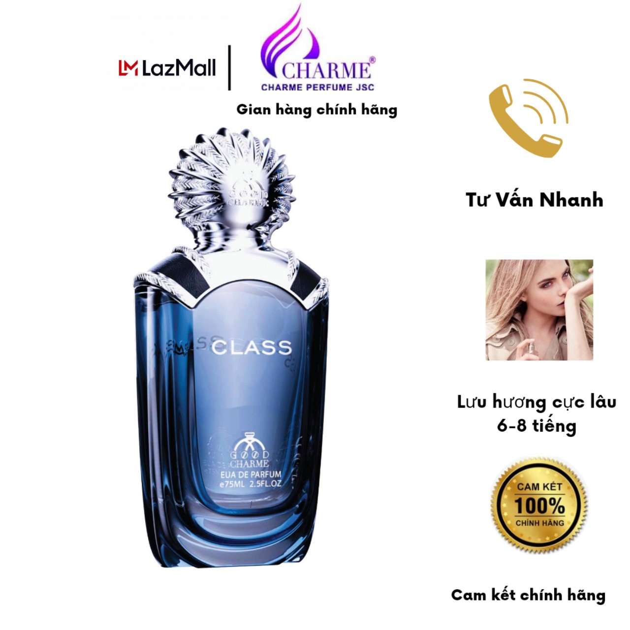 Nước Hoa Nam Good Charme Class 75ml