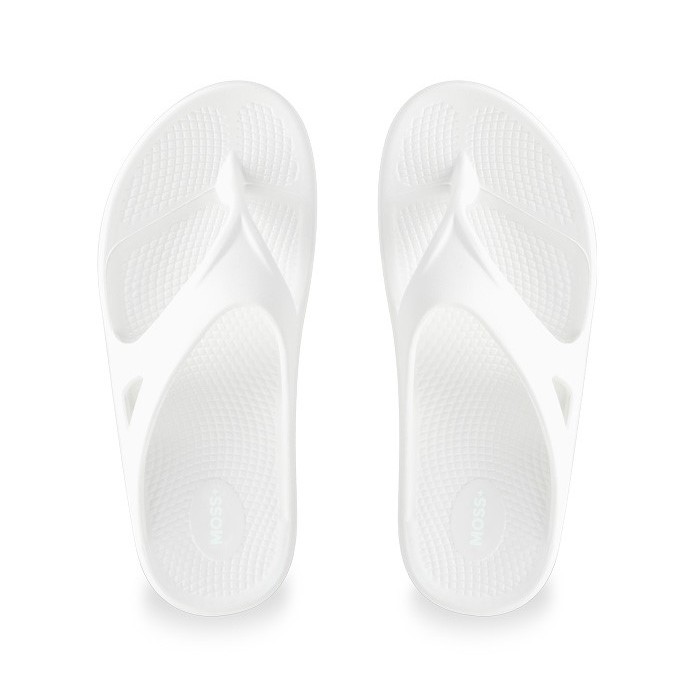 Dép xỏ ngón Domba Moss+ Trắng (White) MO-3207