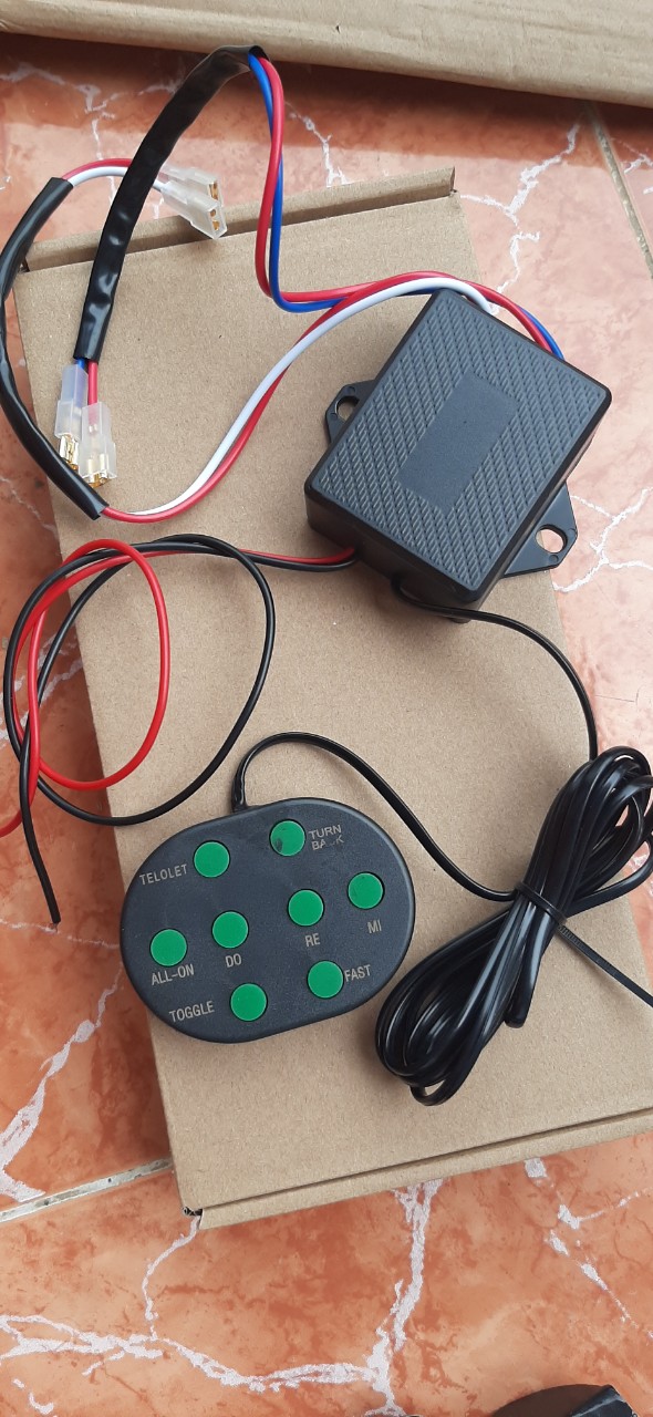 Khiển còi  8 nút bấm