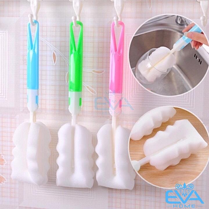 Dụng cụ rửa ly tách và bình nước bọt biển tháo ráp