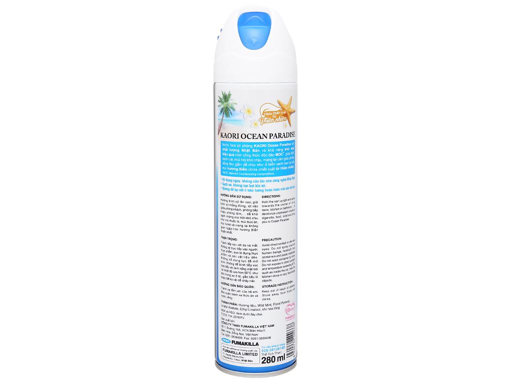 Xịt phòng Kaori hương biển 280ml