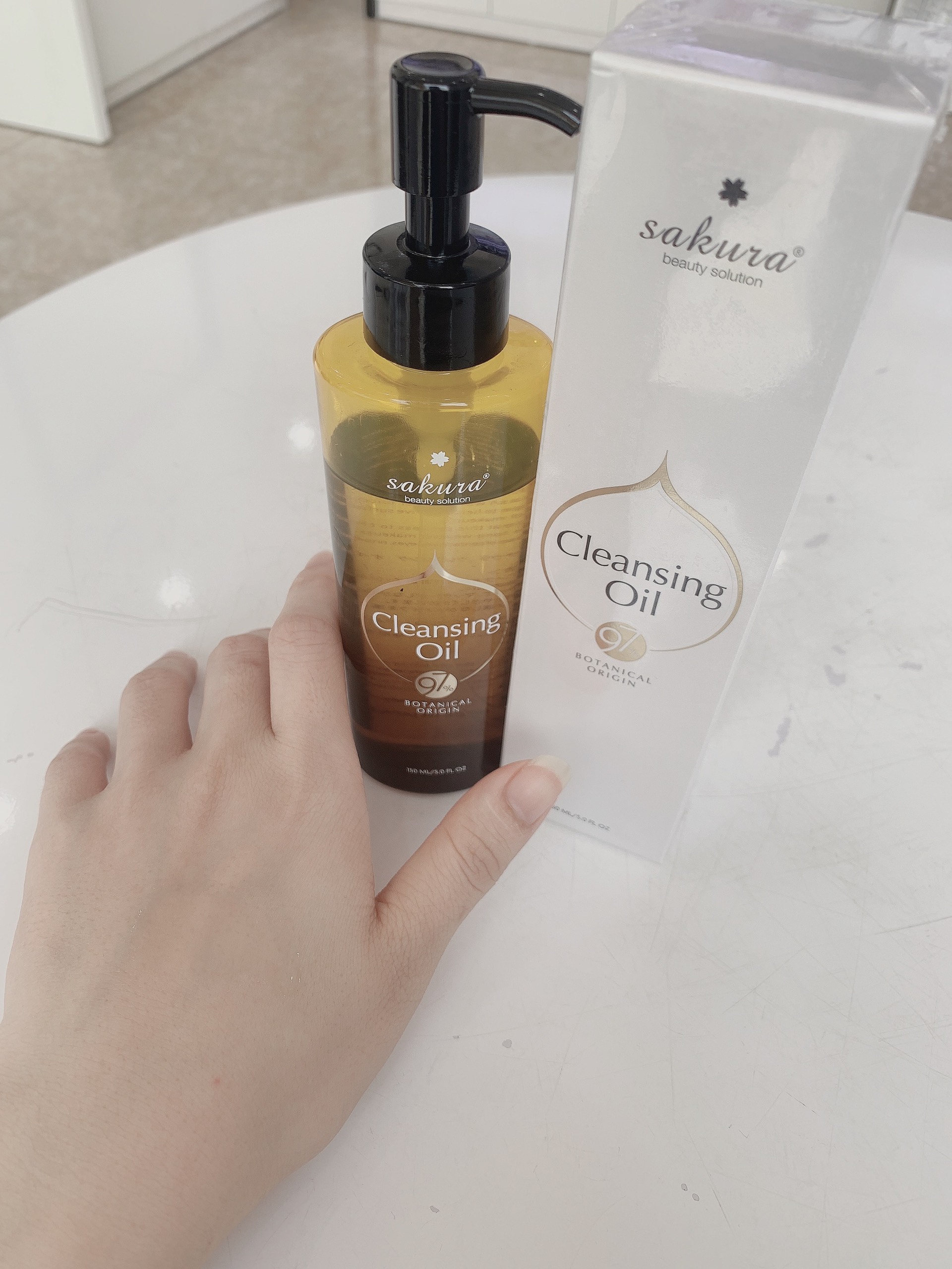 [MỸ PHẨM SAKURA CHÍNH HÃNG]Dầu Tẩy Trang Sakura Cleansing Oil 150ml