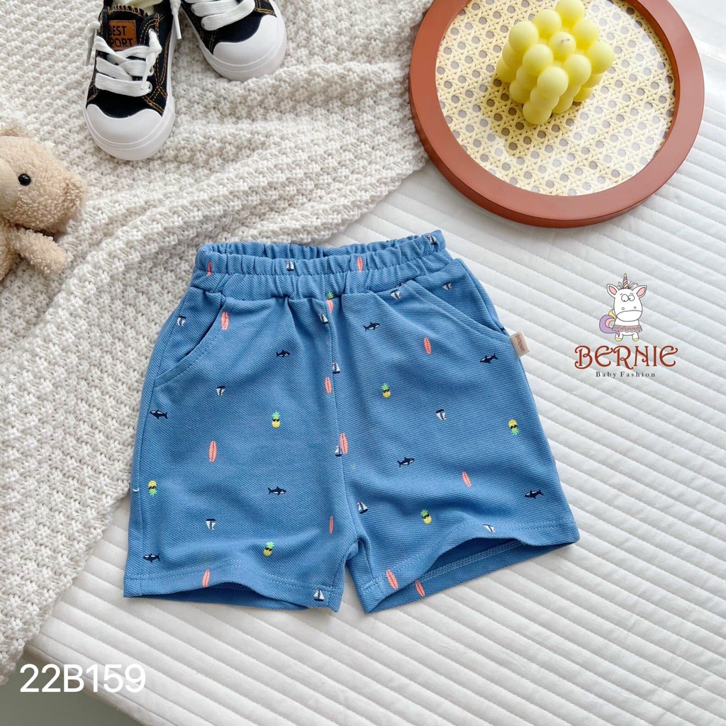 Bộ cộc bé trai Happy Waves Bernie