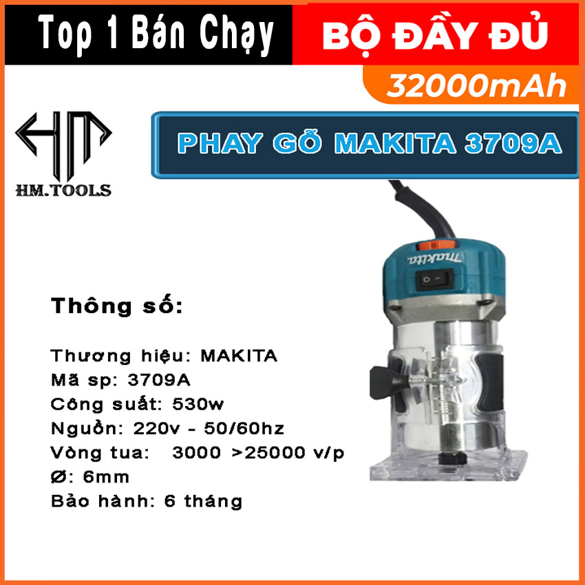 Máy soi phay gỗ makita