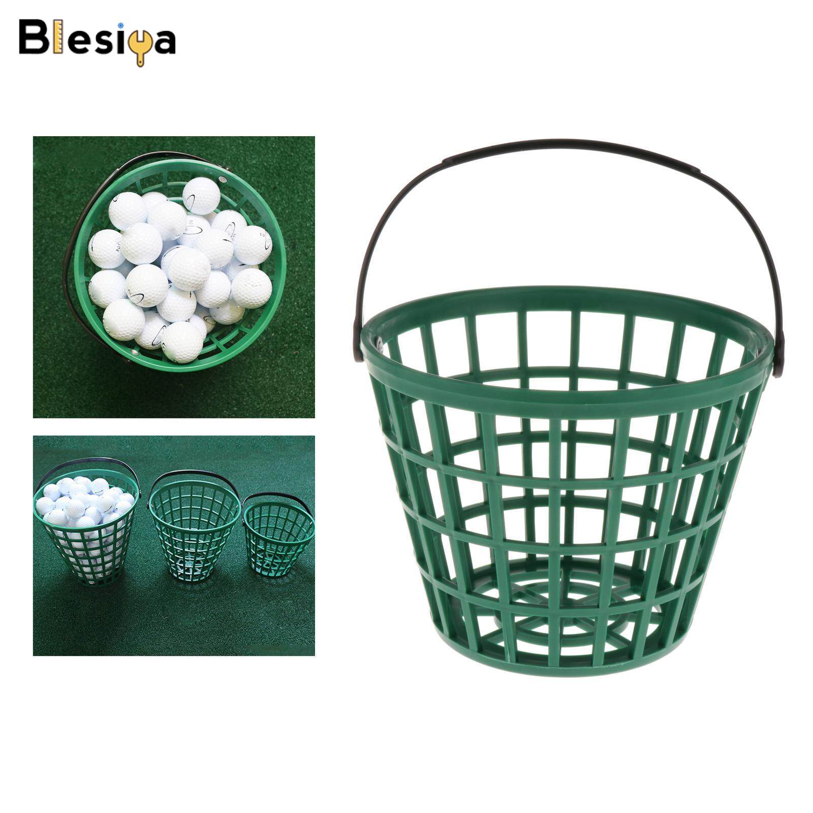 Blesiya Giỏ Bóng Golf Màu Trơn, Golf Phạm Vi Xô Túi Đựng Đồ