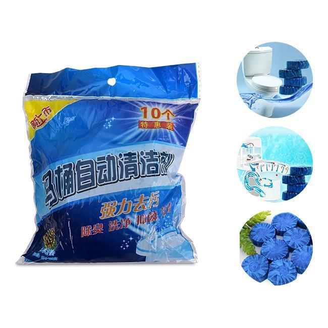 Bộ 50 viên tẩy vệ sinh bồn cầu - Viên thả bồn cầu tẩy sạch Diệt khuẩn vết bẩn ở toilet Nhật Bản