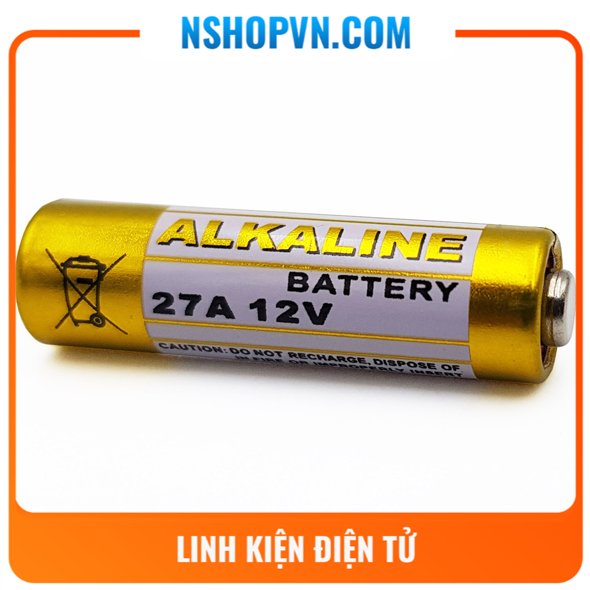 Pin ALKAILINE 12V 23A - 27A