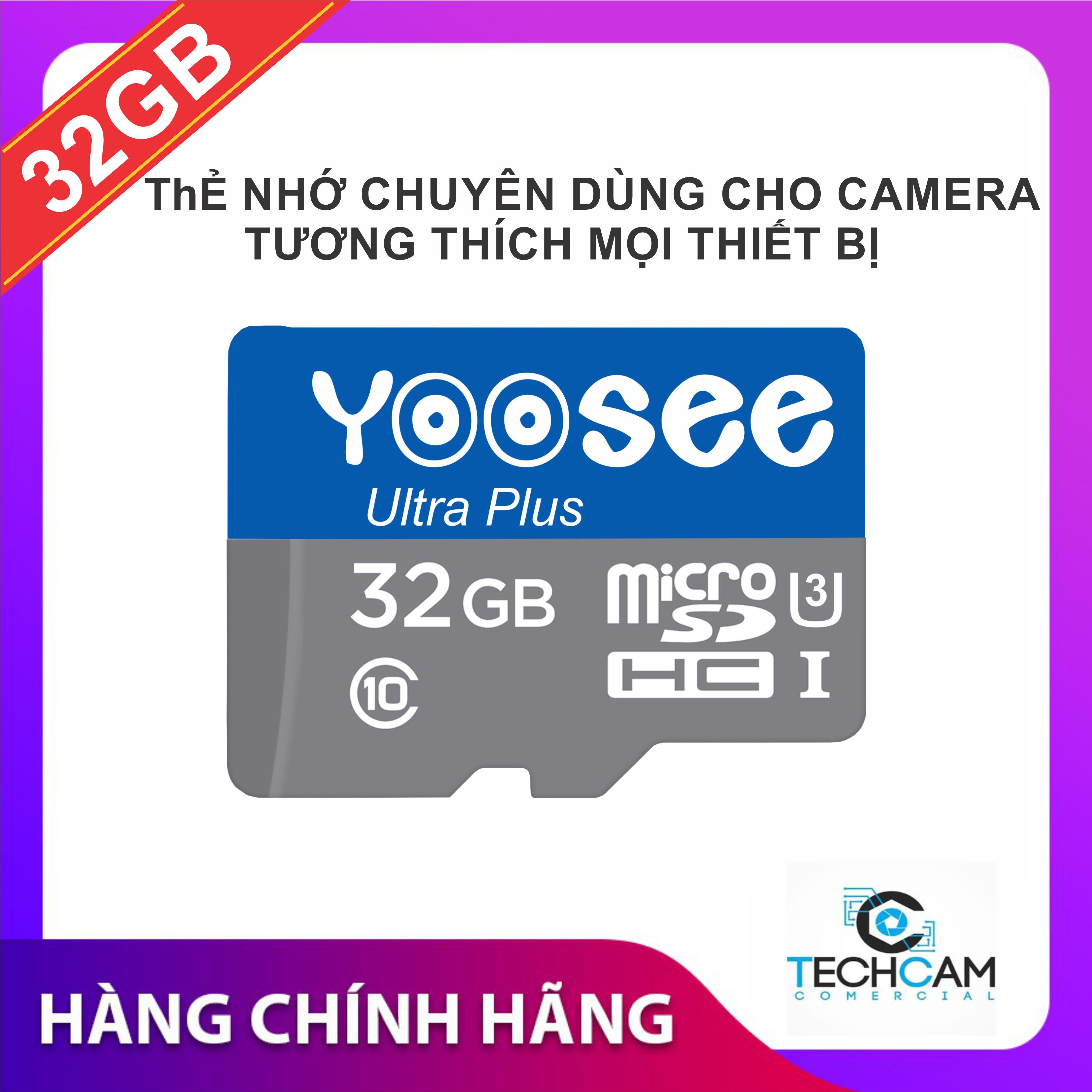 Thẻ nhớ YooSee 32GB cao cấp - chuyên dùng cho camera