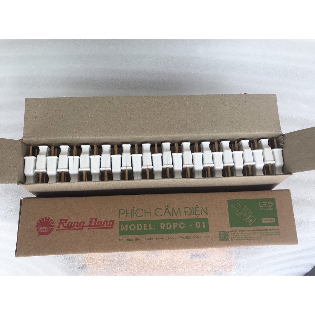 [Chính Hãng] Chui Phích cắm điện Rạng Đông Model RDPL-01 sản phẩm mới 2021