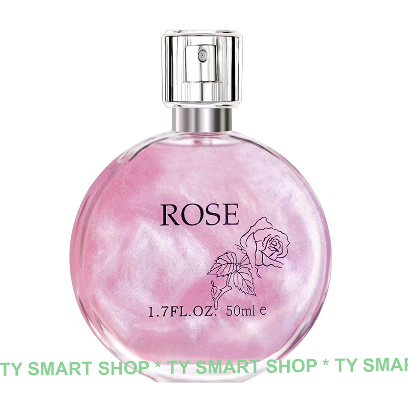 [TINH TẾ] Nước Hoa Nữ Hương Thơm Lavender Rose Lily Osmanthus Gardenia Trẻ Trung Cuốn Hút Hấp Dẫn Bền Mùi Thơm Lâu với Hương Thơm Từ Thiên Nhiên Ngọt Ngào Quyến Rũ Thể Tích 50ml TY SMART STORE