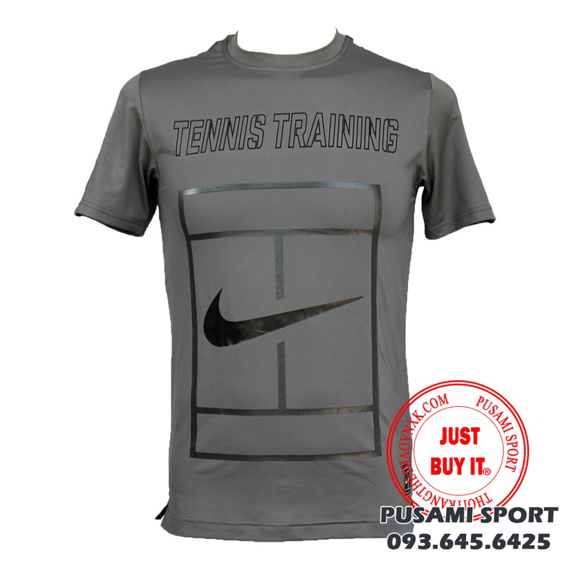 Áo thể thao Nike Tennis Training (Ghi đậm)