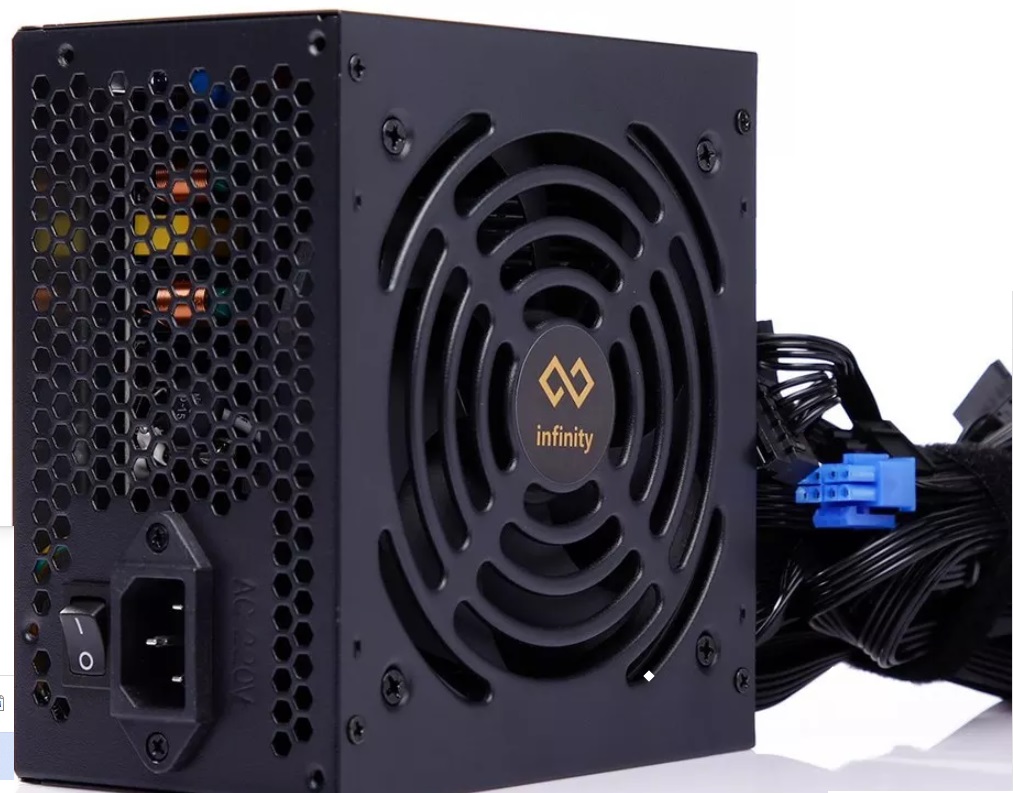 BỘ NGUỒN MÁY TÍNH INFINITY ECO 650W (80 PLUS/ACTIVE PFC/SINGLE RAIL)