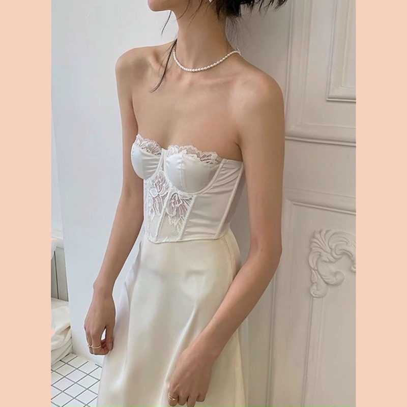 Áo Bra Hai Dây UNDERCOOL Phối Ren Màu Đen Trắng