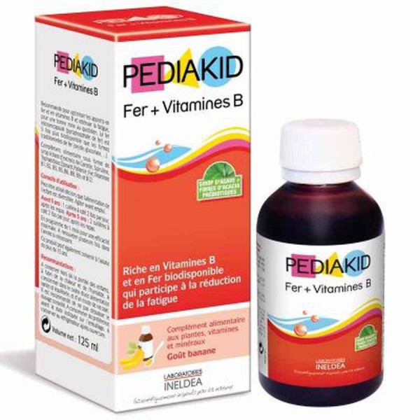 Pediakid bổ sung sắt (fer) + vitamin b cho bé từ 6 tháng, cam kết sản phẩm đúng mô tả, chất lượng đảm bảo an toàn đến sức khỏe người sử dụng nhập khẩu