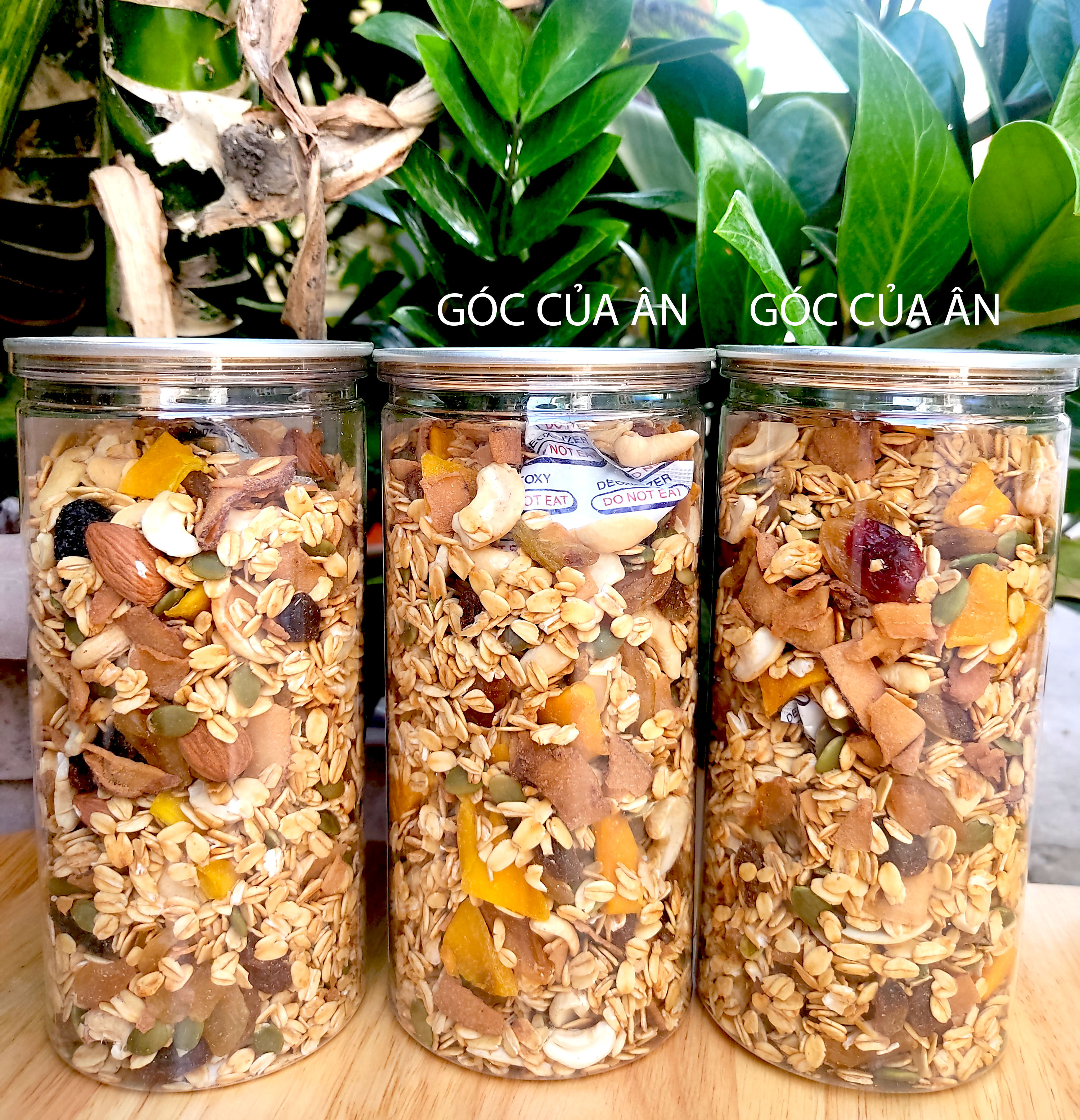 Granola ăn kiêng nhiều hạt 500g- ngũ cốc ăn kiêng không đường nguyên vị