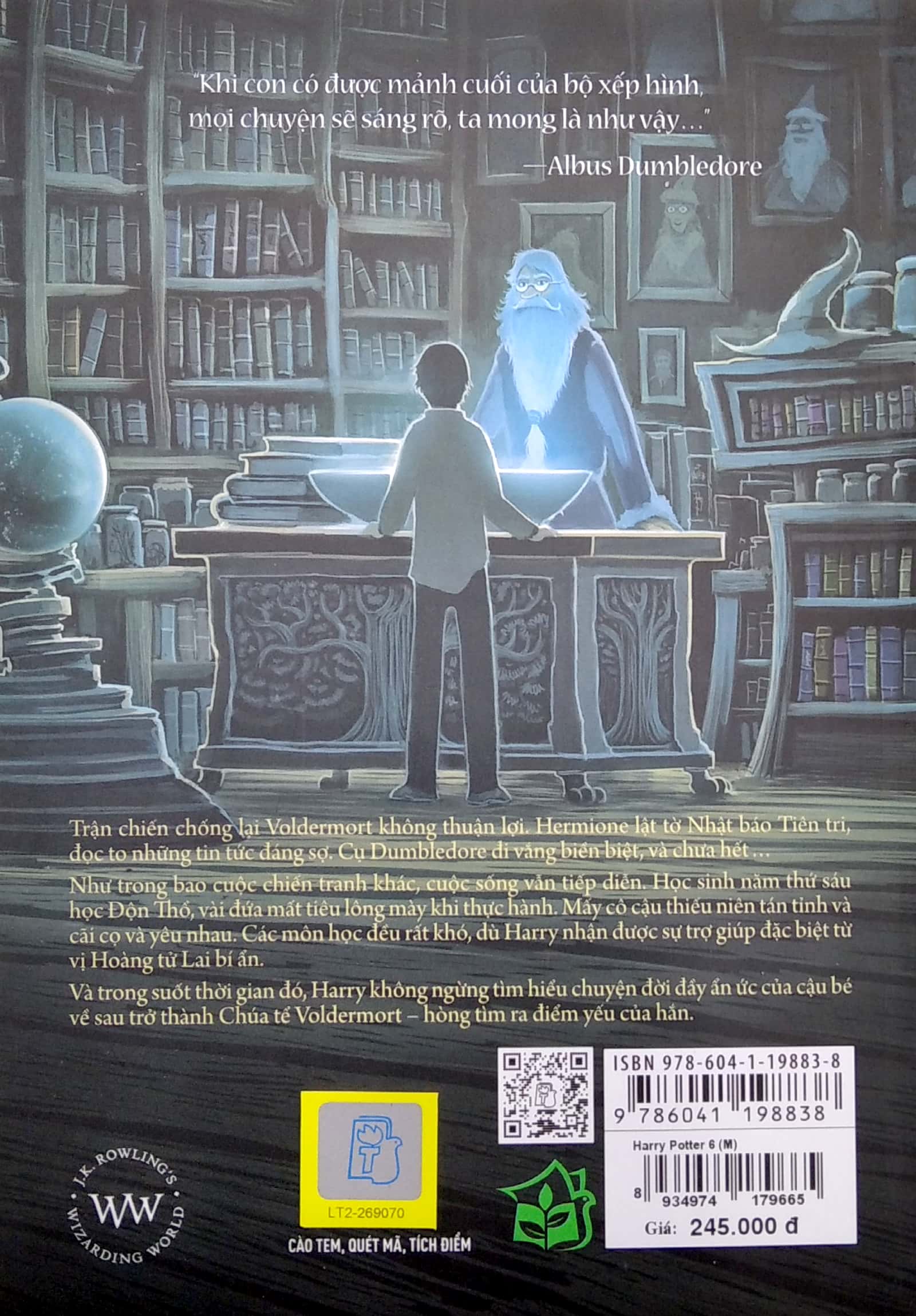 Sách Fahasa - Harry Potter Và Hoàng Tử Lai - Tập 06 (Tái Bản 2022)