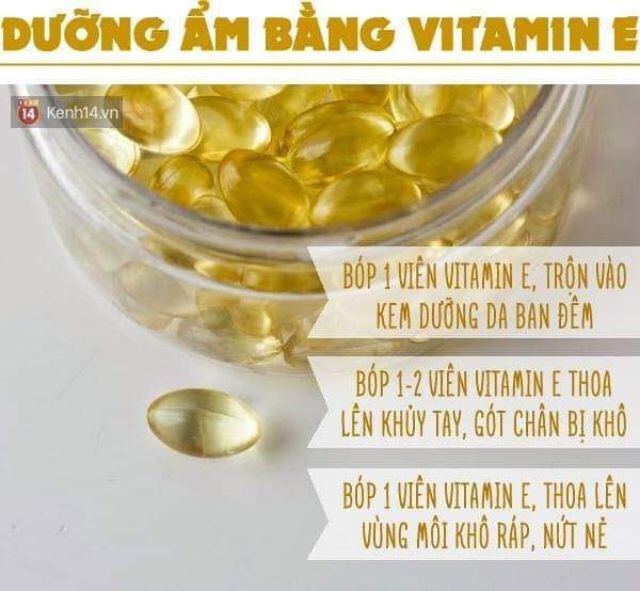Vitamin E Dưỡng Da 10ml
