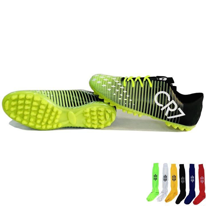 Giày đá bóng cr7xdm kèm 1 tất