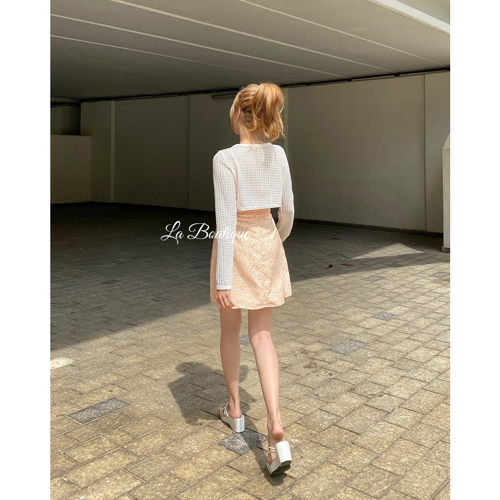 [Ảnh thật] Áo khoác lưới croptop co giãn dễ phối đồ size S/M