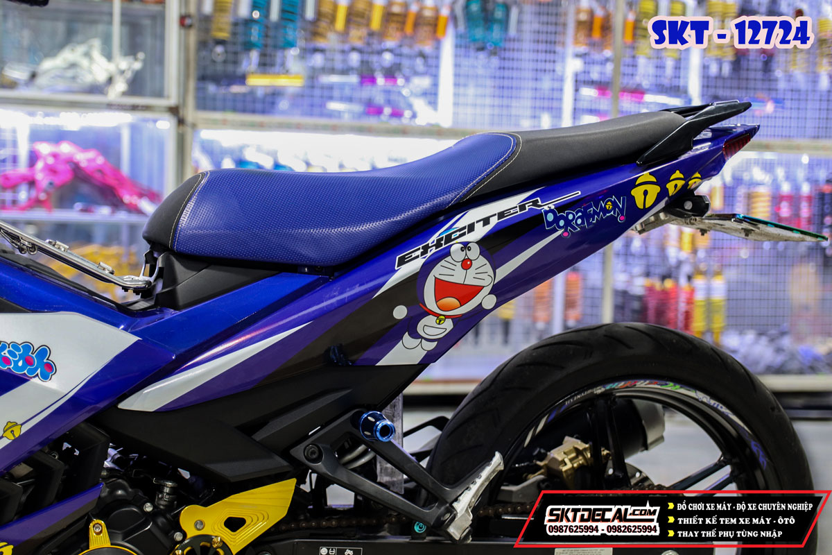 tem trum exciter 150 doremon