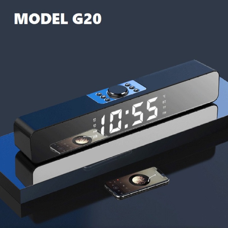 Bảng giá Loa thanh G20 bluetooth 5.0 kết hợp 4 loa bass treble trầm ấm - Bảo hành 6 tháng 1 đổi 1 Phong Vũ
