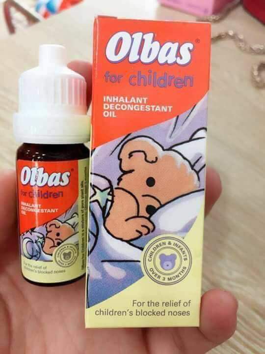 Tinh dầu Olbas Uk tri cảm cúm - nghẹt mũi - sổ mũi