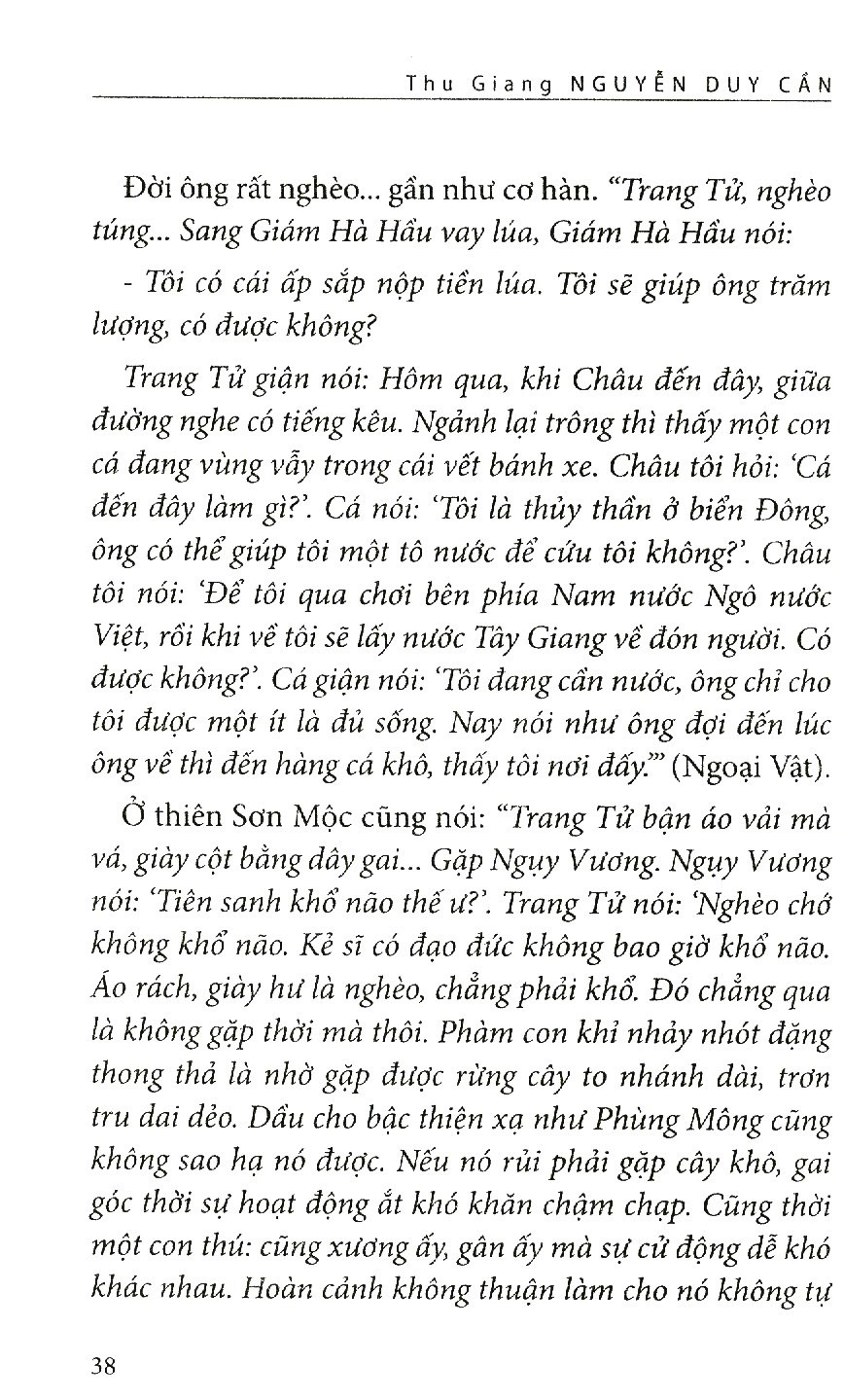 Trang Tử Tinh Hoa (Tái Bản 2021) - Thu Giang Nguyễn Duy Cần