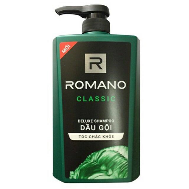 Dầu Gội Romano 650G  (Xanh Classic)