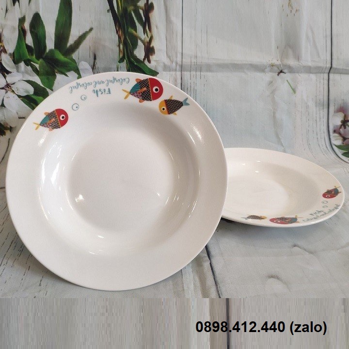 [HCM]dĩa sứ trắng - dĩa sứ trắng