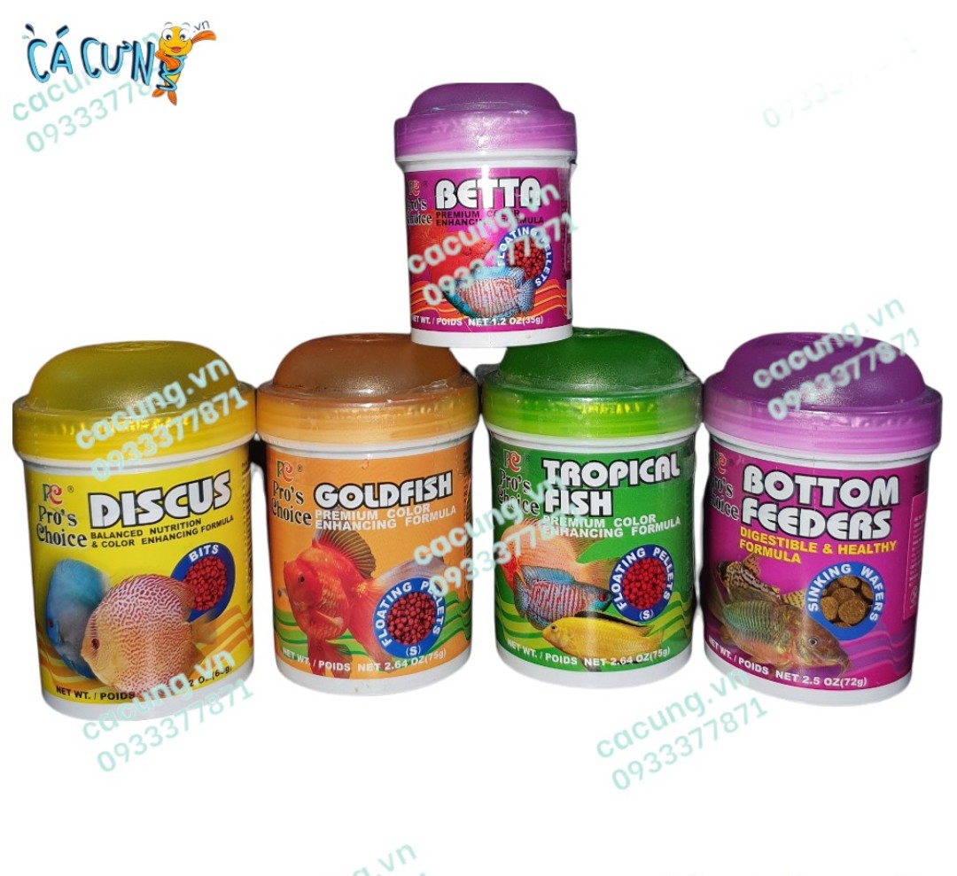 THỨC ĂN CÁ CHUỘT DẠNG CHÌM PRO CHOICE BOTTOM FEEDERS 72G