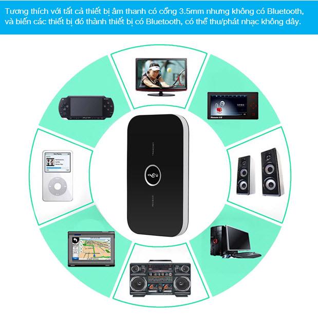 Thiết bị thu và phát âm thanh bluetooth 4.0 ADB-B06