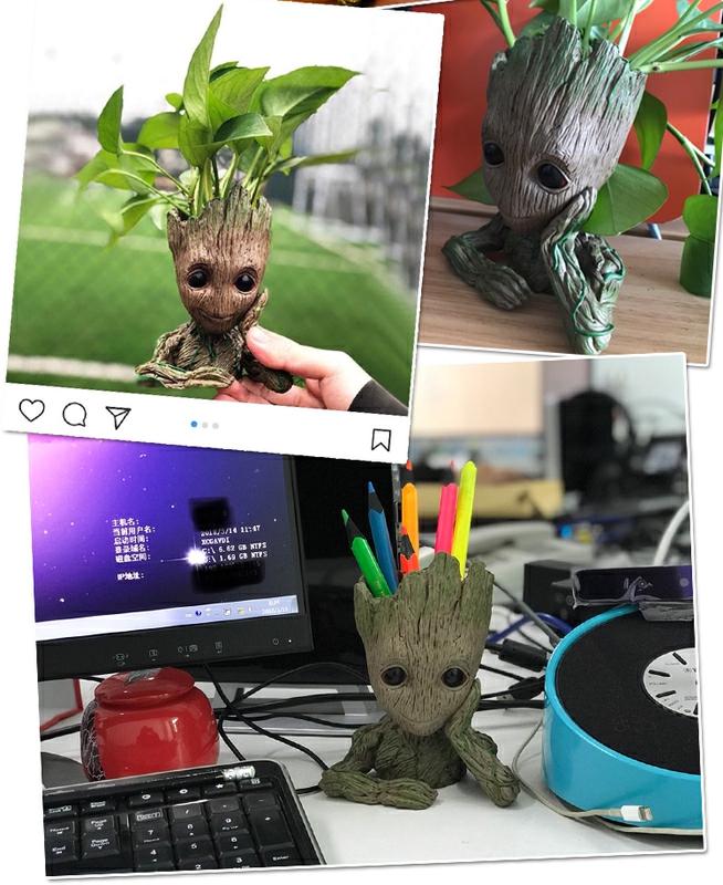 Chậu Cây Tiểu Cảnh Baby Groot Cực Kỳ Dễ Thương