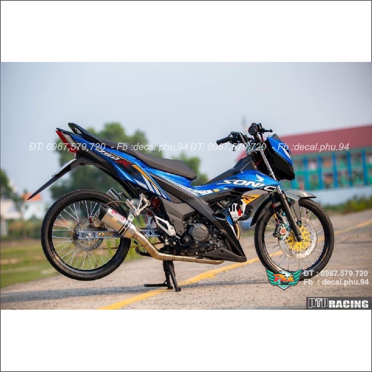 Tem rời Sonic Xanh