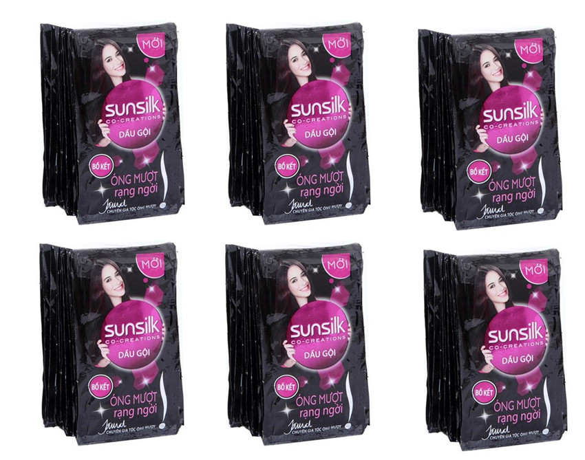 Dầu Gội Sunsilk đen óng ả