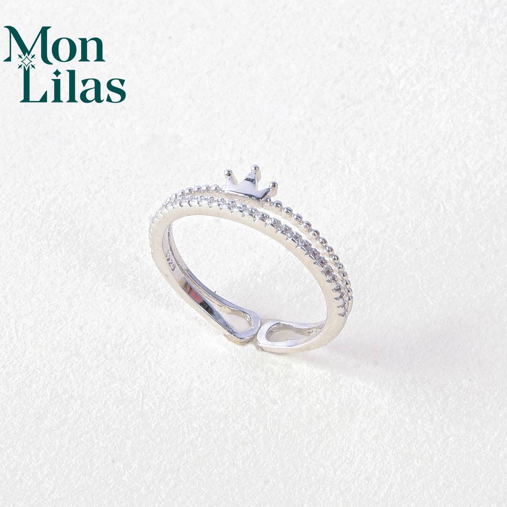 Nhẫn Bạc Hami Mon Lilas N112106